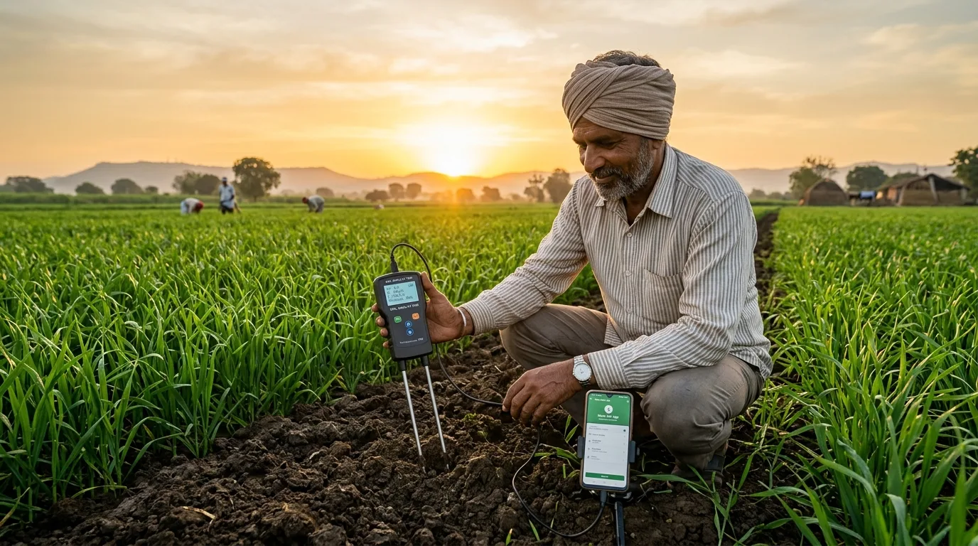 Field Testing with Indian Farmer